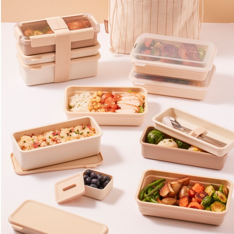 좋은 것을 담다 락앤락,투고 2단 밀폐캡 도시락 밴드 세트