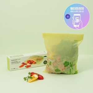 스마트킵 프레쉬 이중지퍼백M 12매 (3L)