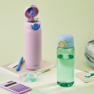 [락앤락몰 전용] 스쿨핏 스위치캡 텀블러 510ml+보틀 520ml 세트
