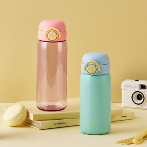 [락앤락몰 전용] 스쿨핏 스위치캡 텀블러 380ml+보틀 520ml 세트