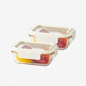 [락앤락몰 전용] 더 큐브 직사각 630ml 2P 세트