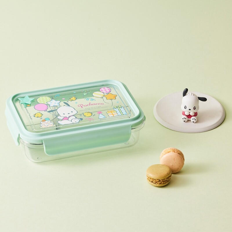 좋은 것을 담다 락앤락,스쿨핏 산리오캐릭터즈 세 칸 나눔 클리어 도시락