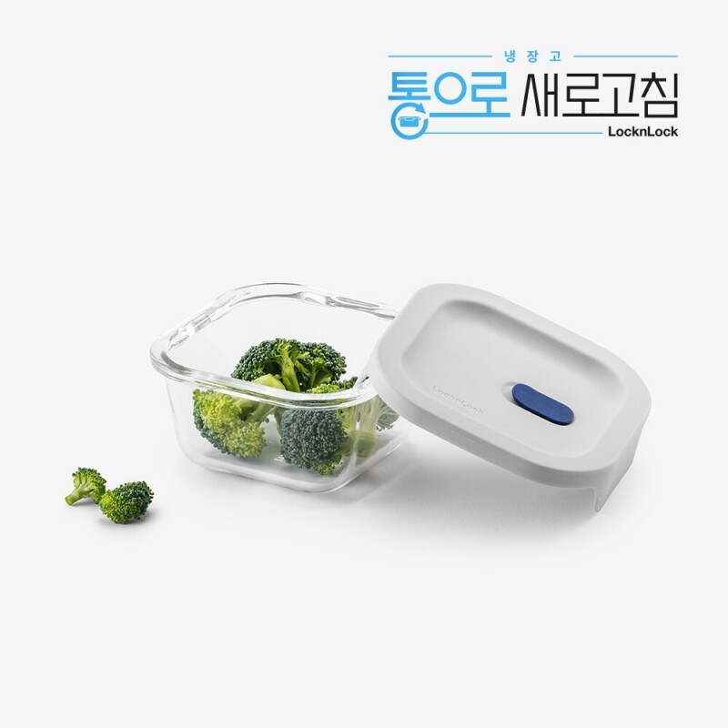 좋은 것을 담다 락앤락,탑클라스 실리콘뚜껑 유리밀폐용기 300ml