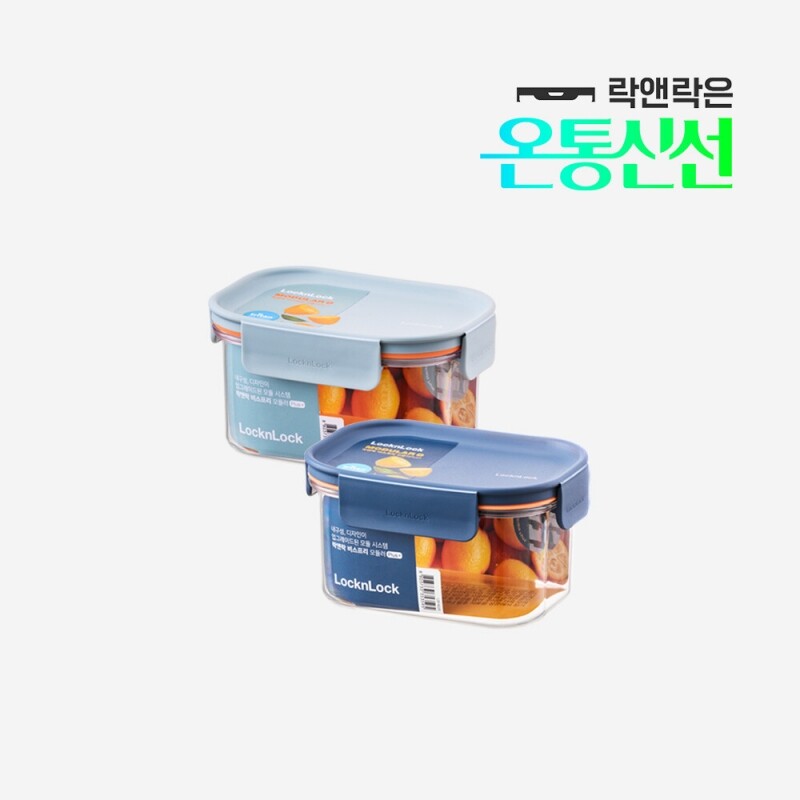 좋은 것을 담다 락앤락,비스프리 모듈러 플러스 450ml 직사각