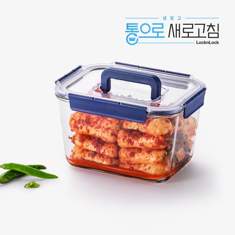 좋은 것을 담다 락앤락,탑클라스 유리밀폐용기 대용량 직사각 3700ml