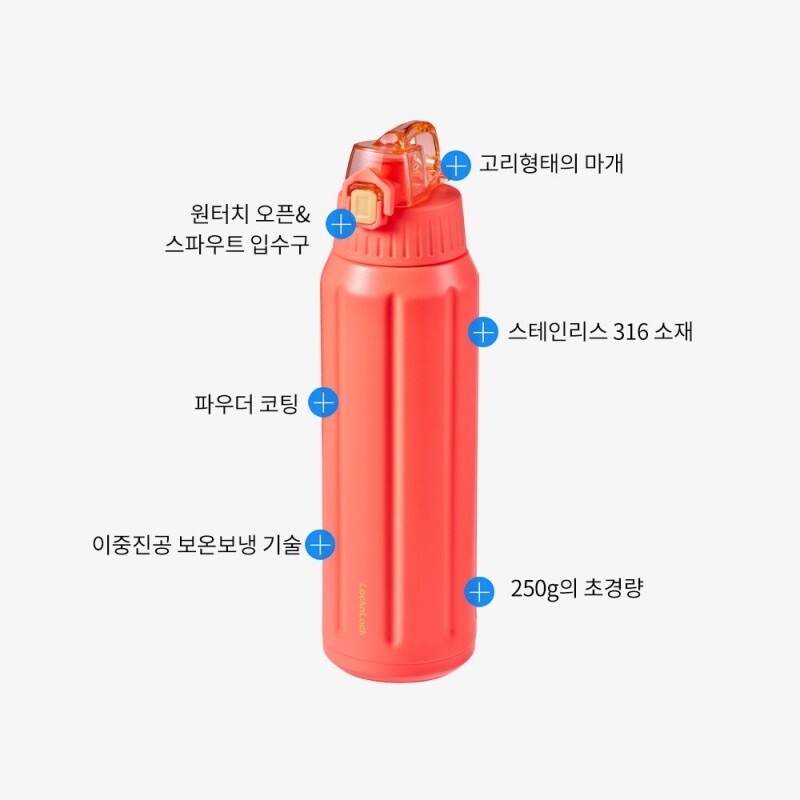 좋은 것을 담다 락앤락,슬로 라이트 텀블러 600ml