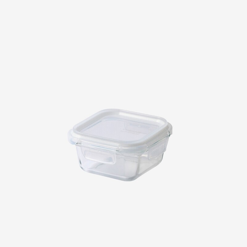 좋은 것을 담다 락앤락,스테커블 글라스 밀폐용기 정사각 320ml