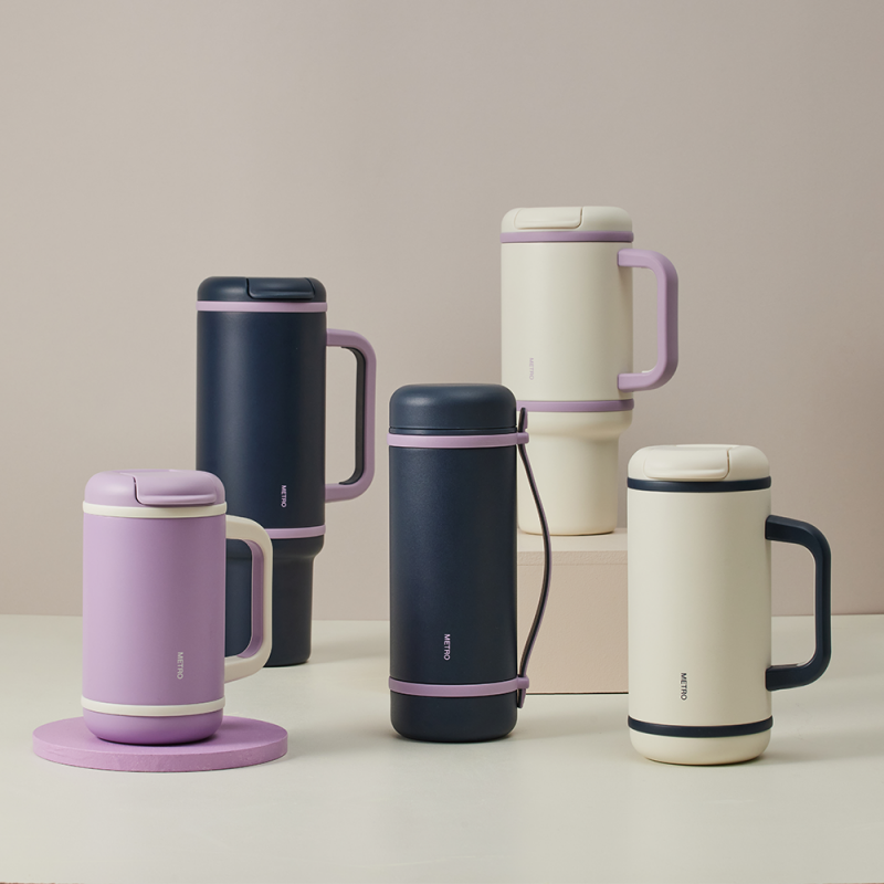 좋은 것을 담다 락앤락,메트로 퍼펙트씰 토트 텀블러 600ml